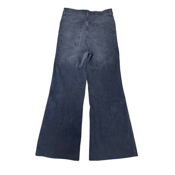 Madewell Flared Wide-Leg Jeans High Rise Magic Pockets W28 Tall NWT - Picture 7 of 8